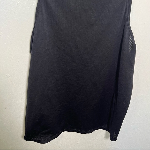 Nike Fit Dry Boxy Athletic Tank Top Black - Picture 9 of 11